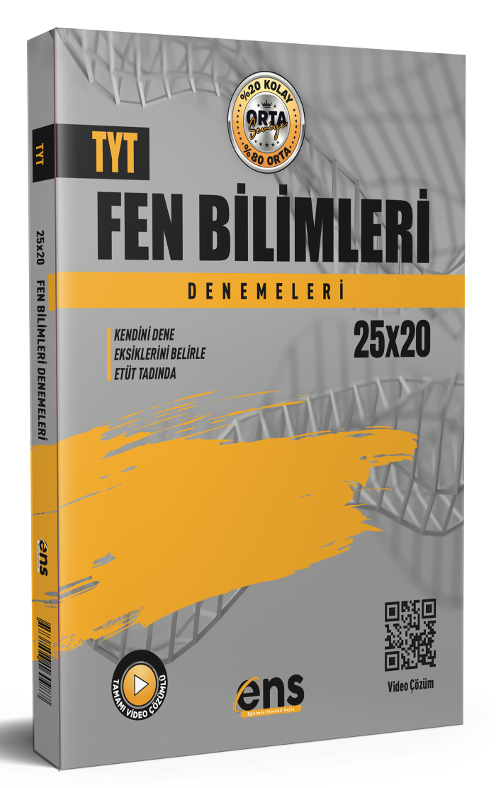 ENS DESTEK TYT DENEME 25*20 FEN BİLİMLERİ - 25-26